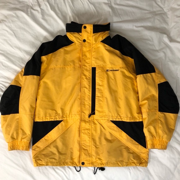 American Eagle Outfitters Other - American Eagle Outfitters Yellow Performance Coat